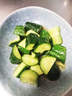 簡単おつまみ!きゅうりの中華風あえもの-レシピのメイン写真