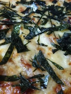 照り焼きチキンピザ-レシピのメイン写真