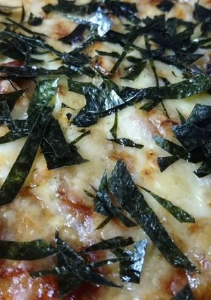 照り焼きチキンピザ-レシピのメイン写真