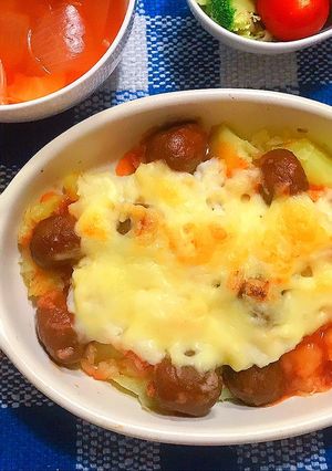 ポテトミートボールグラタン-レシピのメイン写真