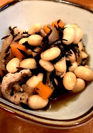ひじきと大豆の煮物-レシピのメイン写真