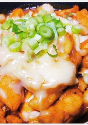 【韓国料理】チーズタッカルビ-レシピのメイン写真