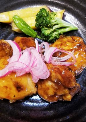 甘辛酢のタレをからめた美味しい鶏の唐揚げ-レシピのメイン写真