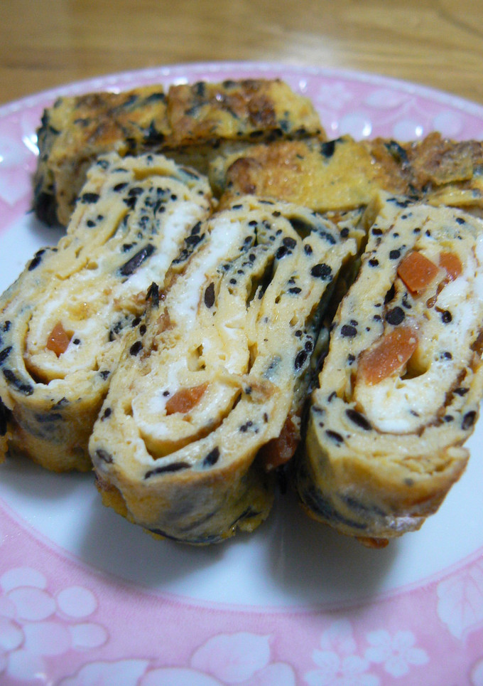 ひじき煮の卵焼き-レシピのメイン写真