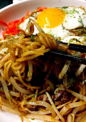 野菜たっぷり！焼きそばヾ(๑╹◡╹)ﾉ”-レシピのメイン写真