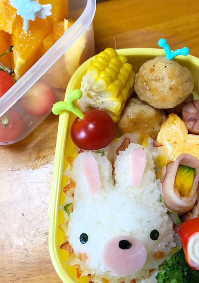 簡単！うさちゃんキャラ弁-レシピのメイン写真