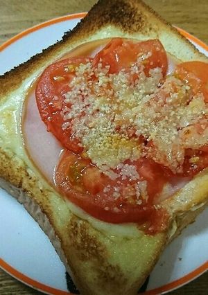 ピザトーストみたいな？-レシピのメイン写真