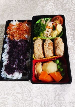 じゃが芋を使ったお弁当です-レシピのメイン写真