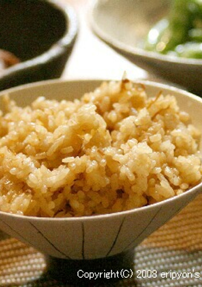 簡単☆帆立となめたけの炊き込みご飯☆-レシピのメイン写真