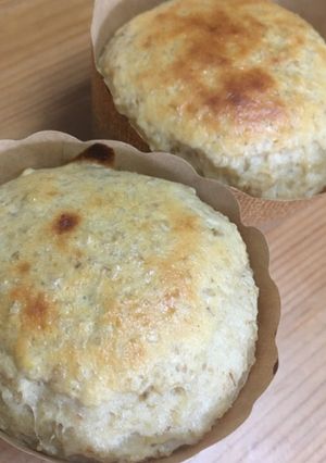 オートミールプロテインカップケーキ-レシピのメイン写真