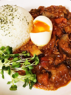 なす&トマトのキーマカレー★彡-レシピのメイン写真