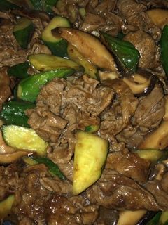 キュウリと牛肉の中華炒め-レシピのメイン写真