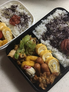 高校生お弁当(2019.6.21)-レシピのメイン写真