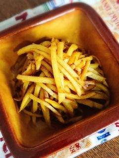 じゃがいものカレーきんぴら-レシピのメイン写真