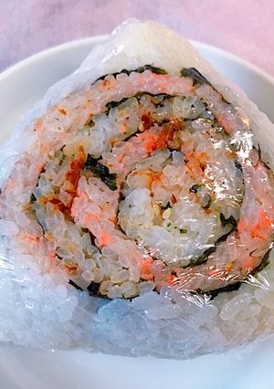 ビックリ!?渦巻きおにぎり-レシピのメイン写真
