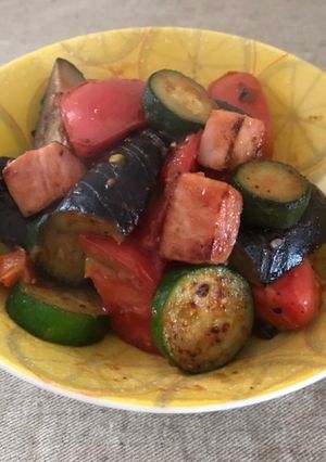 なすとズッキーニとトマトのイタリアン風-レシピのメイン写真