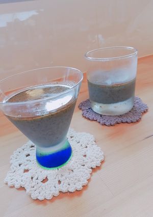 ゴムべら1本で簡単！ゴマとかプリン-レシピのメイン写真