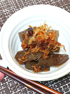 蒟蒻のおかか煮-レシピのメイン写真