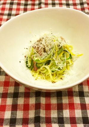 【野菜ソムリエ】ズッキーニのパスタ-レシピのメイン写真