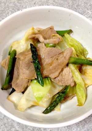 野菜と豚肉のピリ辛炒め-レシピのメイン写真