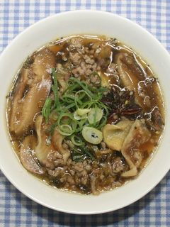 切干大根と干し椎茸で台湾風ひき肉スープ-レシピのメイン写真