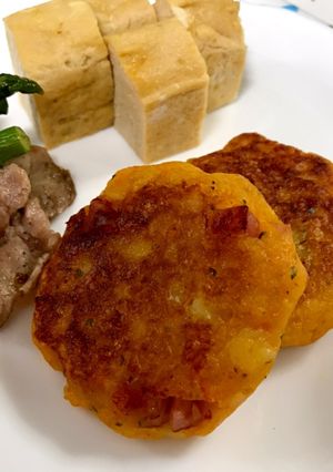 カレー風味のハッシュドポテト風-レシピのメイン写真