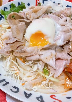 サラダうどん-レシピのメイン写真