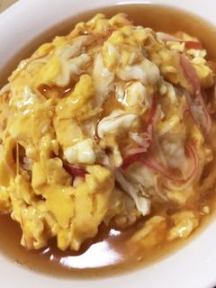 超簡単☆カニカマ天津飯-レシピのメイン写真
