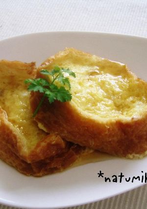 レンジで簡単フレンチトースト♪-レシピのメイン写真