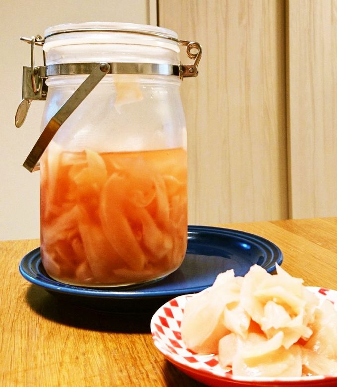 新しょうが 甘酢漬け ＊ガリ by MIKOSUKE♪ 【クックパッド】 簡単