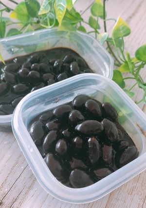 ＊初心者にも簡単＊毎日食べたい黒豆＊-レシピのメイン写真