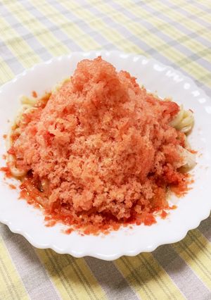トマトシャーベットツナうどん-レシピのメイン写真