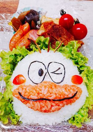 オバケのQ太郎☆☆キャラ弁☆☆-レシピのメイン写真