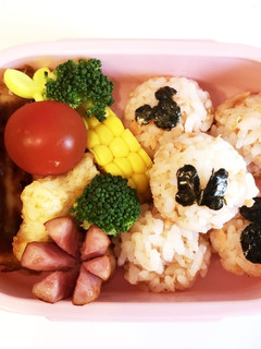 幼稚園年少さん娘のお弁当★12-レシピのメイン写真