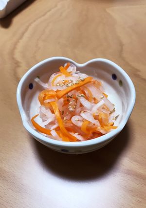 我が家の紅白なます-レシピのメイン写真