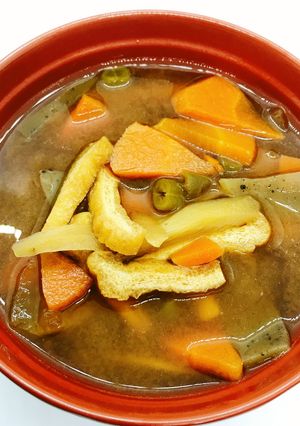 【病院】いなか汁【給食】-レシピのメイン写真