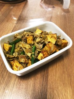 豚こまと厚揚げのカレー炒め-レシピのメイン写真