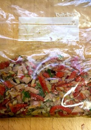 【作り置き】紫蘇とベーコン冷製パスタの素-レシピのメイン写真