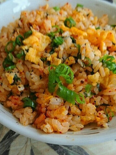 薬味たっぷりキムチチャーハン-レシピのメイン写真
