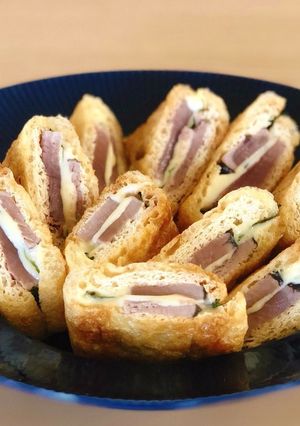 油揚げの鰹つつみ焼-レシピのメイン写真