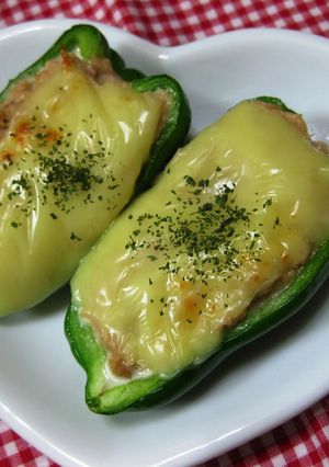 お弁当に簡単おかず❤ツナマヨピーマン焼き-レシピのメイン写真
