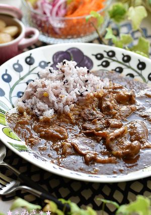 圧力鍋で☆トロトロ牛スジカレー-レシピのメイン写真