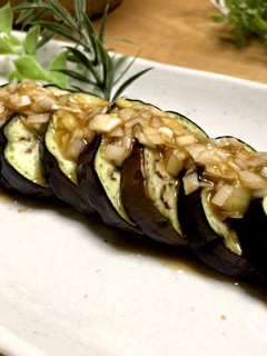 カンタン手間なし♪焼きナスねぎ味噌添え-レシピのメイン写真
