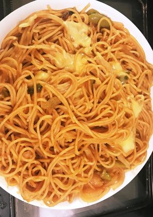 スパゲティー、ナポリタン-レシピのメイン写真