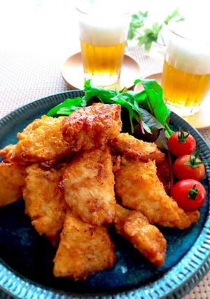 キムチの素で★超簡単ピリ辛フライドチキン-レシピのメイン写真