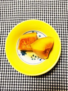 レンチンかぼちゃ煮-レシピのメイン写真