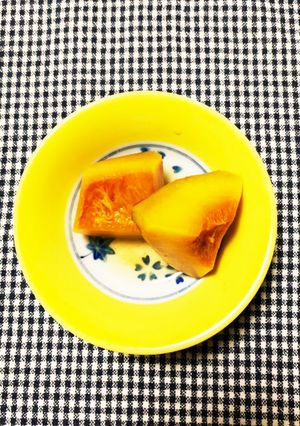 レンチンかぼちゃ煮-レシピのメイン写真