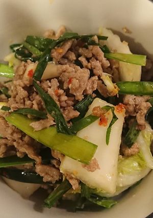 万能肉みそ中華炒め-レシピのメイン写真