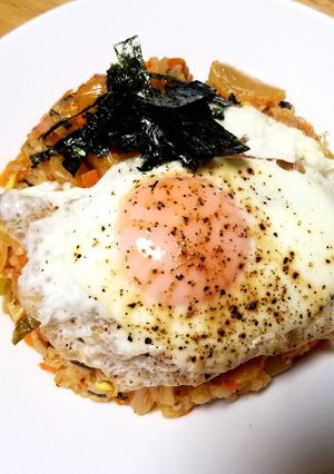 【韓国料理】キムチポックンパ-レシピのメイン写真