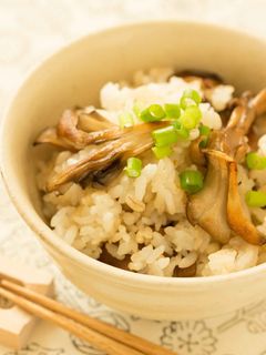 焼きマイタケの混ぜご飯★糖尿病対策!-レシピのメイン写真